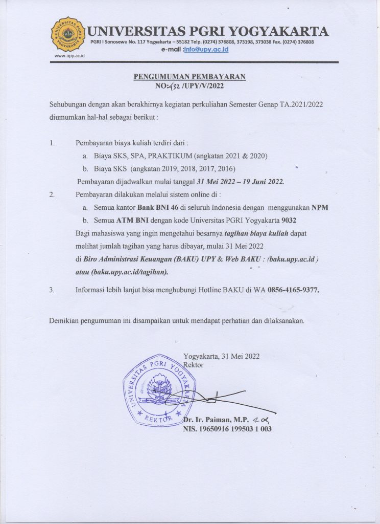 Informasi Pembayaran Kuliah Akhir Semester Genap Tahun Akademik 2021/2022 Img052 744x1024